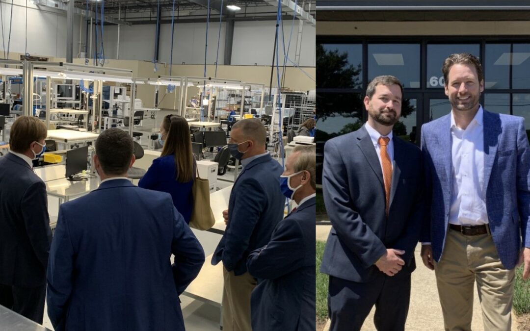 Former Congressman Joe Cunningham and Senator Tim Scott’s Office Visit South Carolina’s Largest Laboratory, PMLS